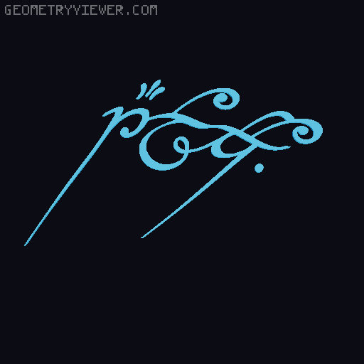 One Ring Inscription 3D model thumbnail