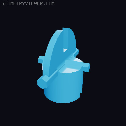 Doc's Travel Awl 3D model thumbnail