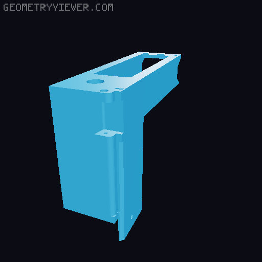 Ikea Lack V2 - +10mm-100mm Height Variants 3D model thumbnail