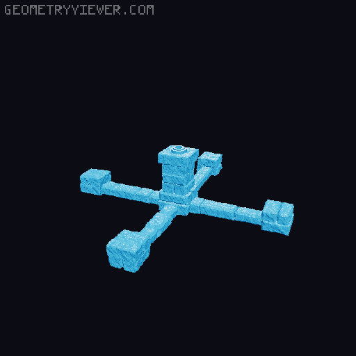 Desert Fantasy Objectives 3D model thumbnail
