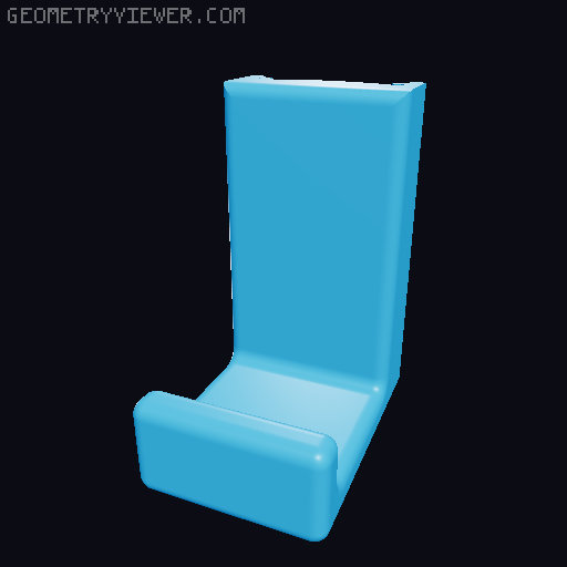 The Triple Cup Holder & Headset Hook 3D model thumbnail