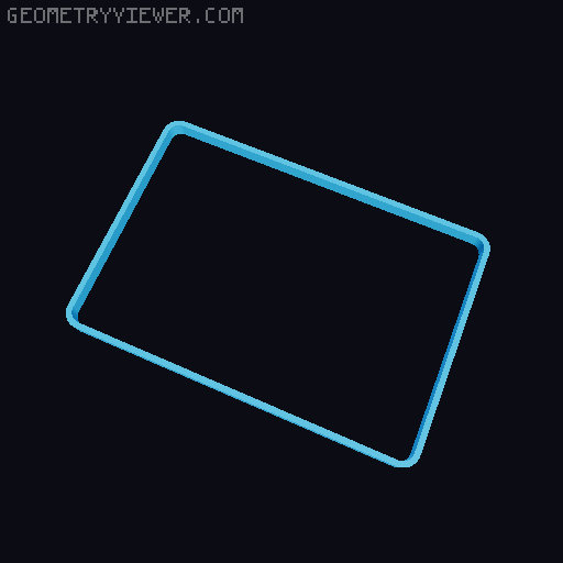 Stackable rugged box 3D model thumbnail