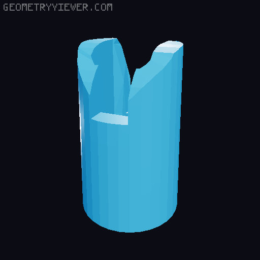 Dummy 13 blank body 3D model thumbnail