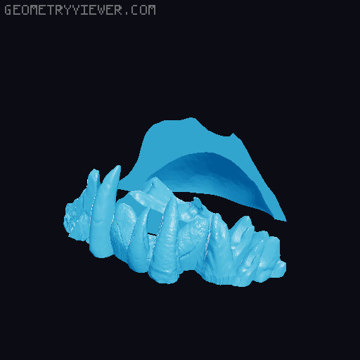 Skull Island Dice Tower 3D model thumbnail