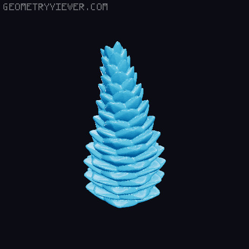 100 Fantasy Plants for Tabletop Base & Terrain Design (Alien Vegetation 61) 3D model thumbnail