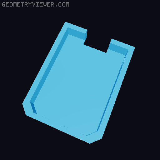 ESP D1 Mini Case 3D model thumbnail