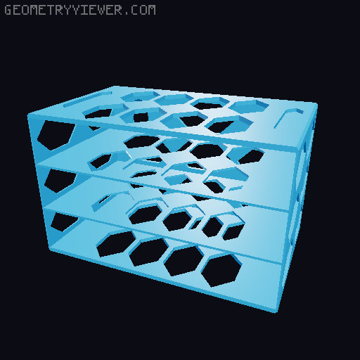 Gridfinity Multiconnect (multiboard) drawer system case (Redesigned with Fusion 360) 3D model thumbnail