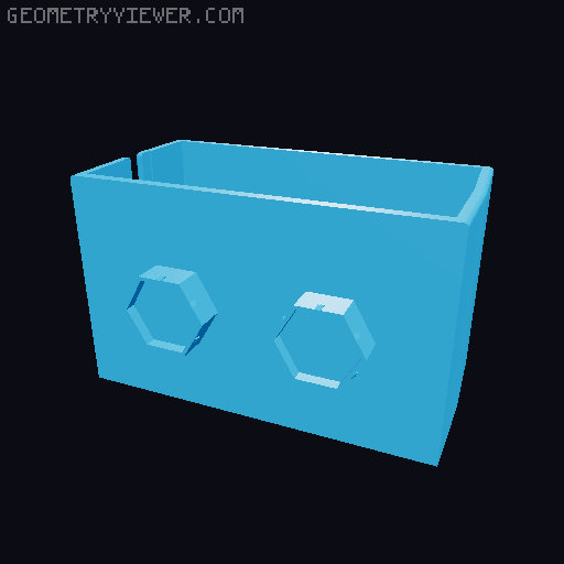 Honey wall accessories 3D model thumbnail