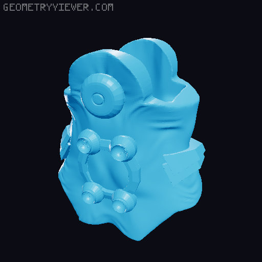 AstroLogi.ka 13 conversion kit (Part 1) for DUMMY 13 3D model thumbnail