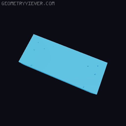 Wall Chime Clock 3D model thumbnail