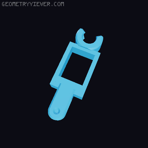 Soda Pull Tab MECH 3D model thumbnail