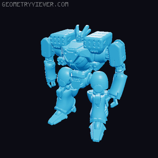 Mechs 3D model thumbnail