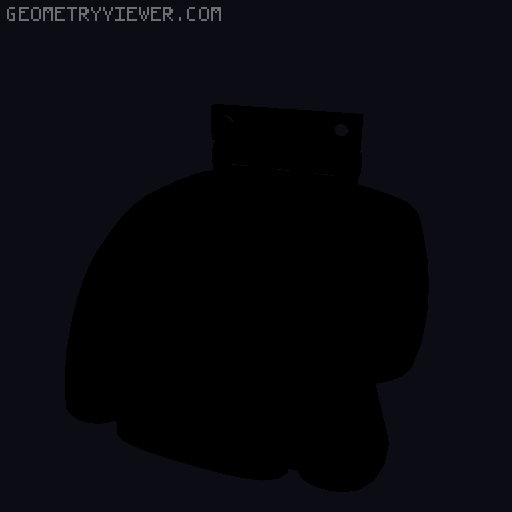 Bonnie FNaF-Cosplay head (1to1) 3D model thumbnail