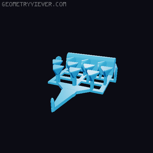 Subsolador 3D model thumbnail