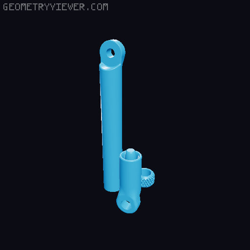 Modular holder system (3rd hand / lab stand) 3D model thumbnail