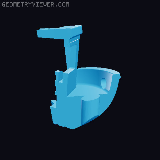 3D Benchy puzzle color 3D model thumbnail