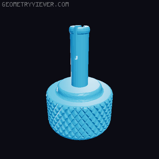 Shelf Peg Hole Jig/Guide With Pins 3D model thumbnail