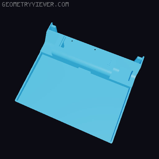 Raspberry Pi Zero 7inch Laptop 3D model thumbnail