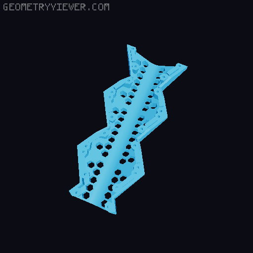 Hextraction Fancy Game Board Remix 3D model thumbnail