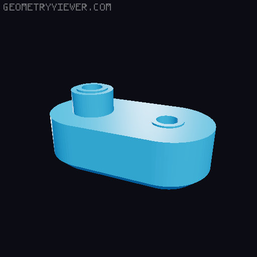 infinity gear train fidget toy 3D model thumbnail