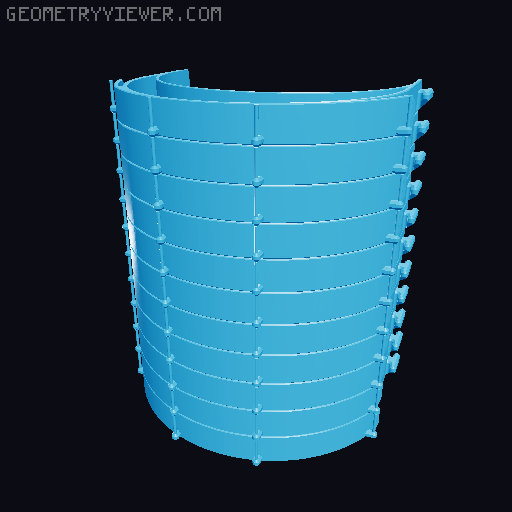 PRUSA RC3 faceshield remix - "stacked" 3D model thumbnail
