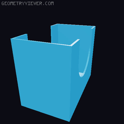 HeroQuest First Light Game Box Organizer 3D model thumbnail