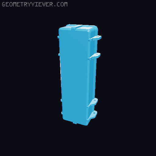 BardSongs DM Screen Accessories Organizer (Modular) 3D model thumbnail