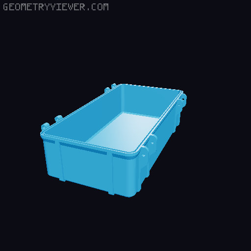FLUKE 87 Rugged Case 3D model thumbnail