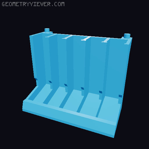 Dice Dispenser Modular 3D model thumbnail