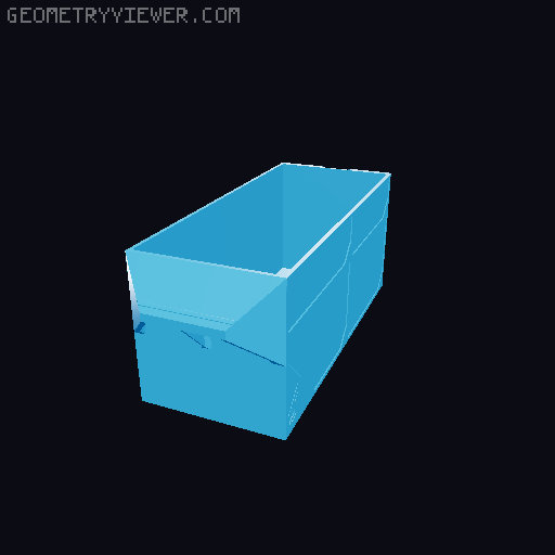 GEN2 185 Classic Drawers - All 3D model thumbnail