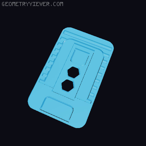 Phonestand_print in place 3D model thumbnail