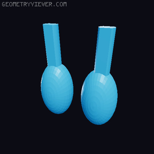 Mini 13 Mexican Knuckles (or sobrero knuckles) pack 3D model thumbnail