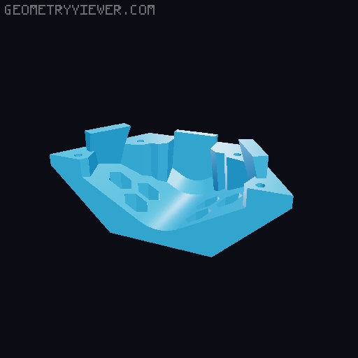 Hextraction Fancy Game Board Remix 3D model thumbnail