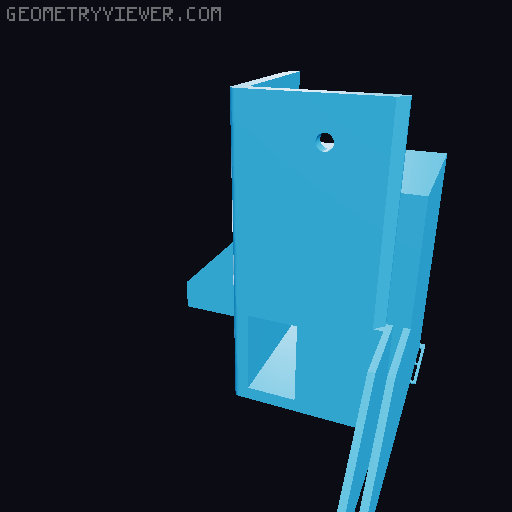 Ikea Lack V2 - +10mm-100mm Height Variants 3D model thumbnail