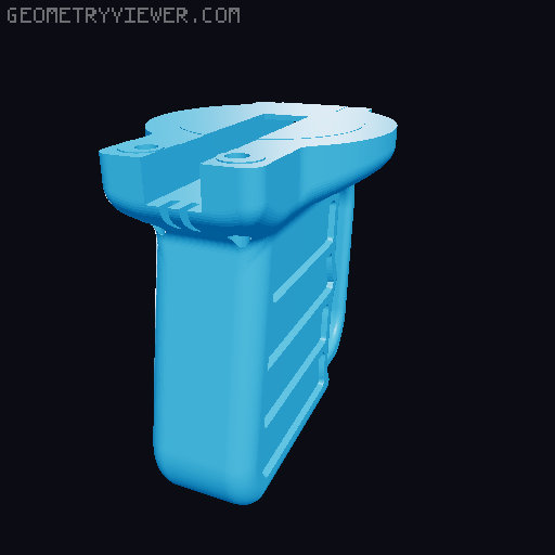 60mph disc shooter but actually printable 3D model thumbnail