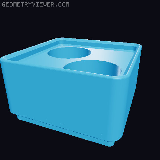 Gridfinity Battery Trays (AA, AAA, AAAA, 18650, CR123, CR2, 9V, 21700, C, D) 3D model thumbnail