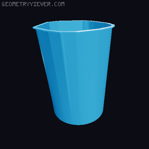 Low poly Dart Wader remix 3D model thumbnail