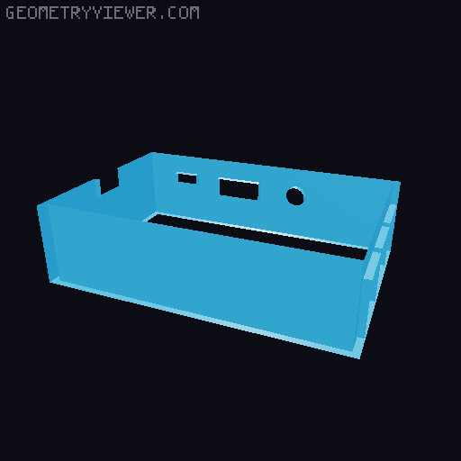 Ruca. A Pico 8 hardware console. 3D model thumbnail