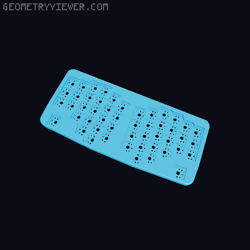 avey_porable_keyboard 3D model thumbnail