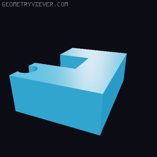 Rail Playfield Matching Pilot Hole Template 3D model thumbnail