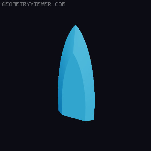 Legend of Zelda Master Sword Remix for 1/4", M3 or M6 Threaded Rod 3D model thumbnail