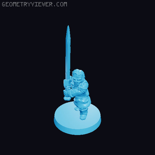 Clansmen of Lamedon 10mm 3D model thumbnail