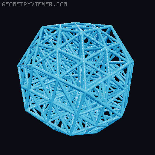 tetty SnubCube 3D model thumbnail