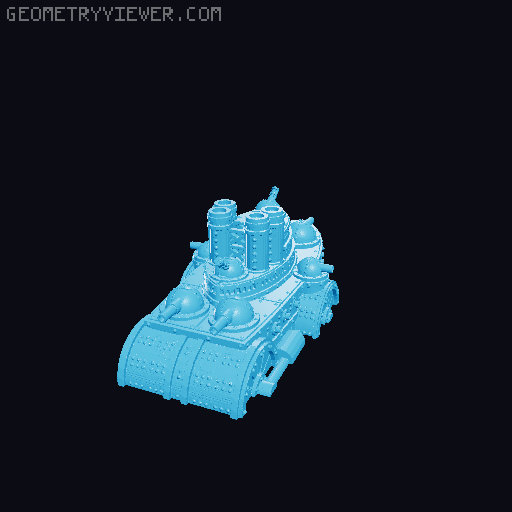 Super Tiny Dwarf Fleet 3D model thumbnail