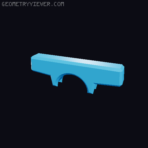 Držiak zdrojovej cievky 3D model thumbnail