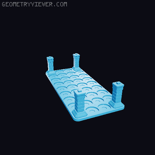 Custom 3D Inserts for Miniature Wargames 3D model thumbnail
