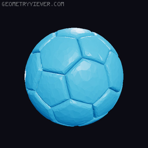 Sports Ball Mega Multi Pack Custom DJ Wormhole Knobs Set - Football Basketball Golf Tennis Baseball and More 3D model thumbnail