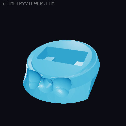 Die Simpsons Mini13 Krusty Skin 3D model thumbnail