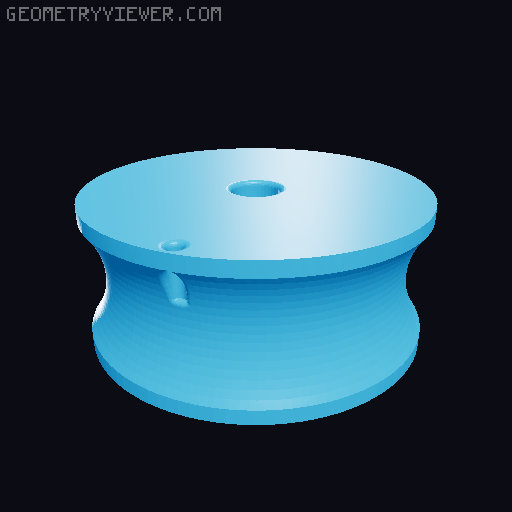 coil winder/unwinder 3D model thumbnail
