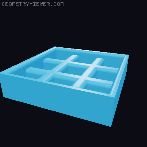 Brushstand 3D model thumbnail